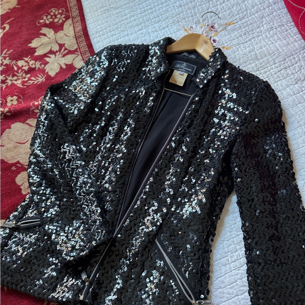 Sequin Black Jacket - image 3